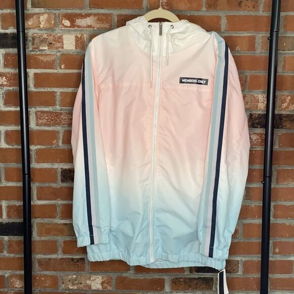 MEMBERS ONLY “Ombré” Sport Windbreaker Jacket - Picture 2 of 8